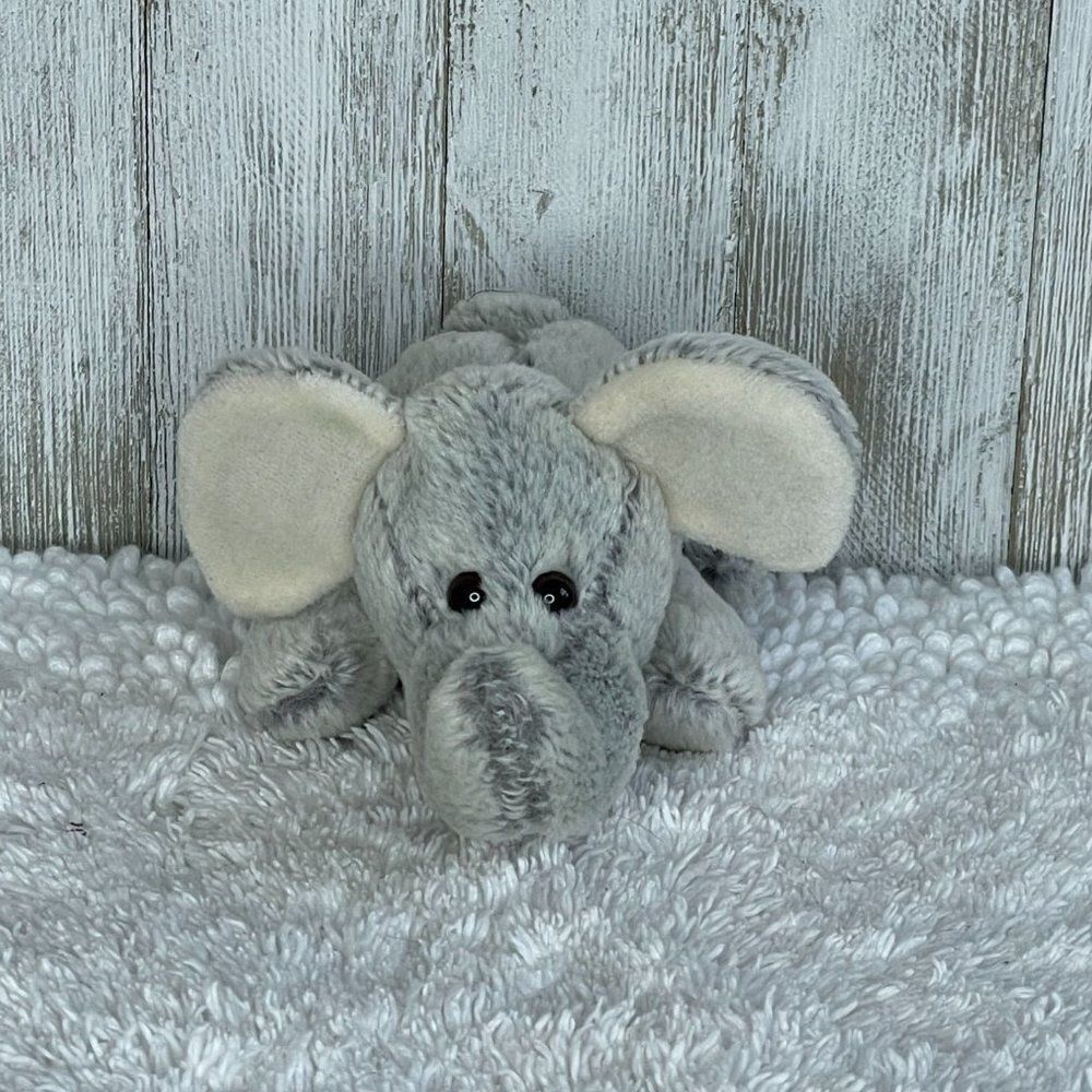 𝅺Vintage Elephant Plush Stuffed Animal By Commonwealth 4"